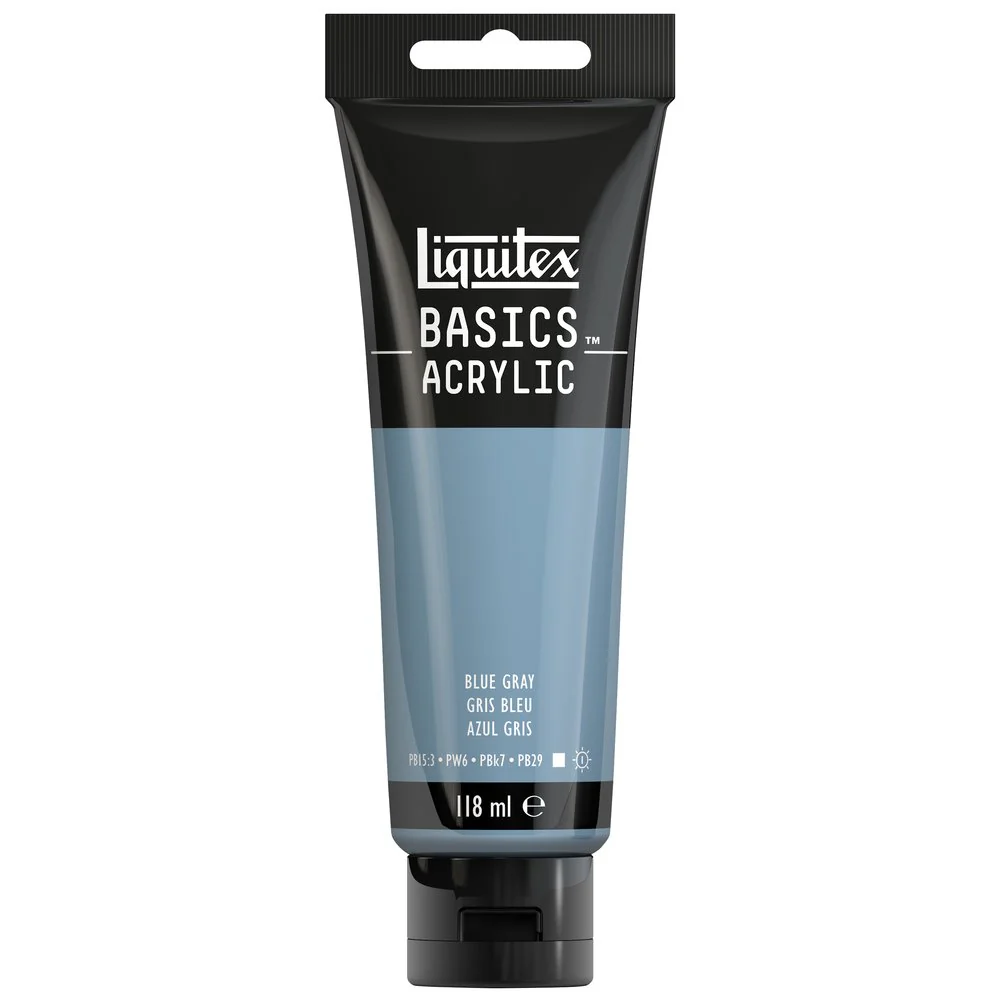 Basics Acrylic Color - Blue Gray - Image 3