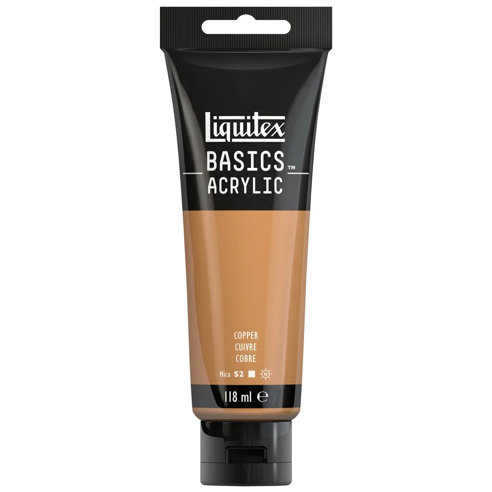 Basics Acrylic Color - Copper - Image 3