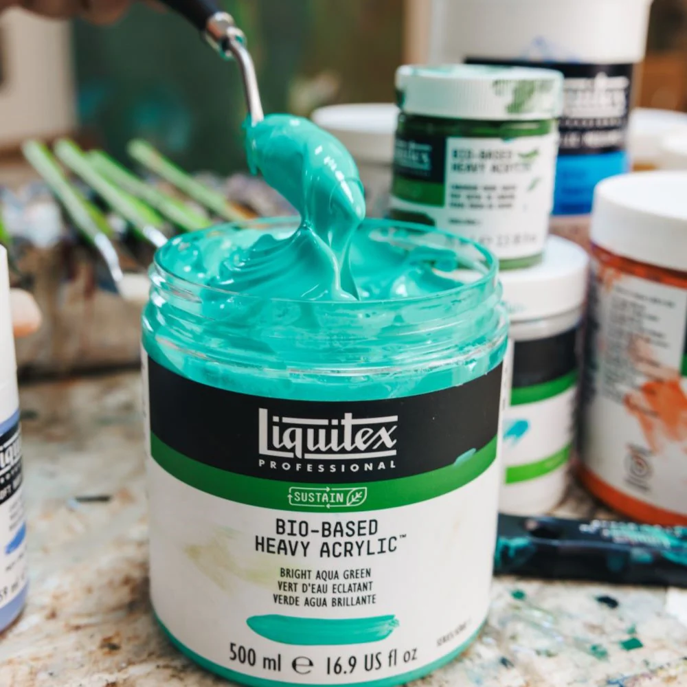 Biobased Heavy Acrylic - Hooker’s Green Hue Permanent - Universal - Image 6