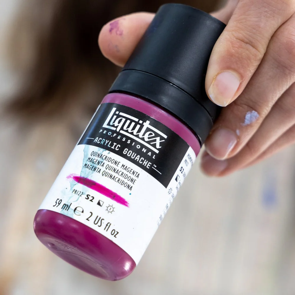 Professional Acrylic Gouache - Cadmium-Free Orange - Image 6