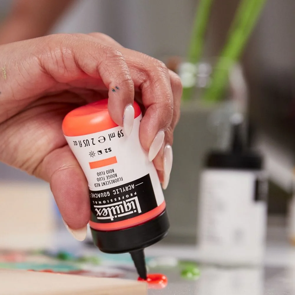Professional Acrylic Gouache - Mars Black - Image 4
