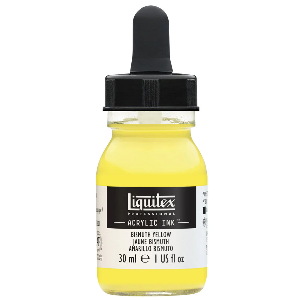 Professional Acrylic Ink - Bismuth Yellow - Image 2