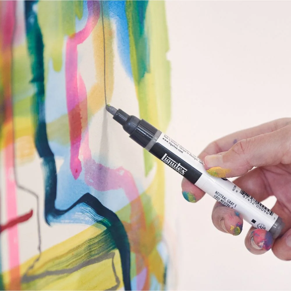 Professional Acrylic Marker - Fluorescent Pink - Image 4