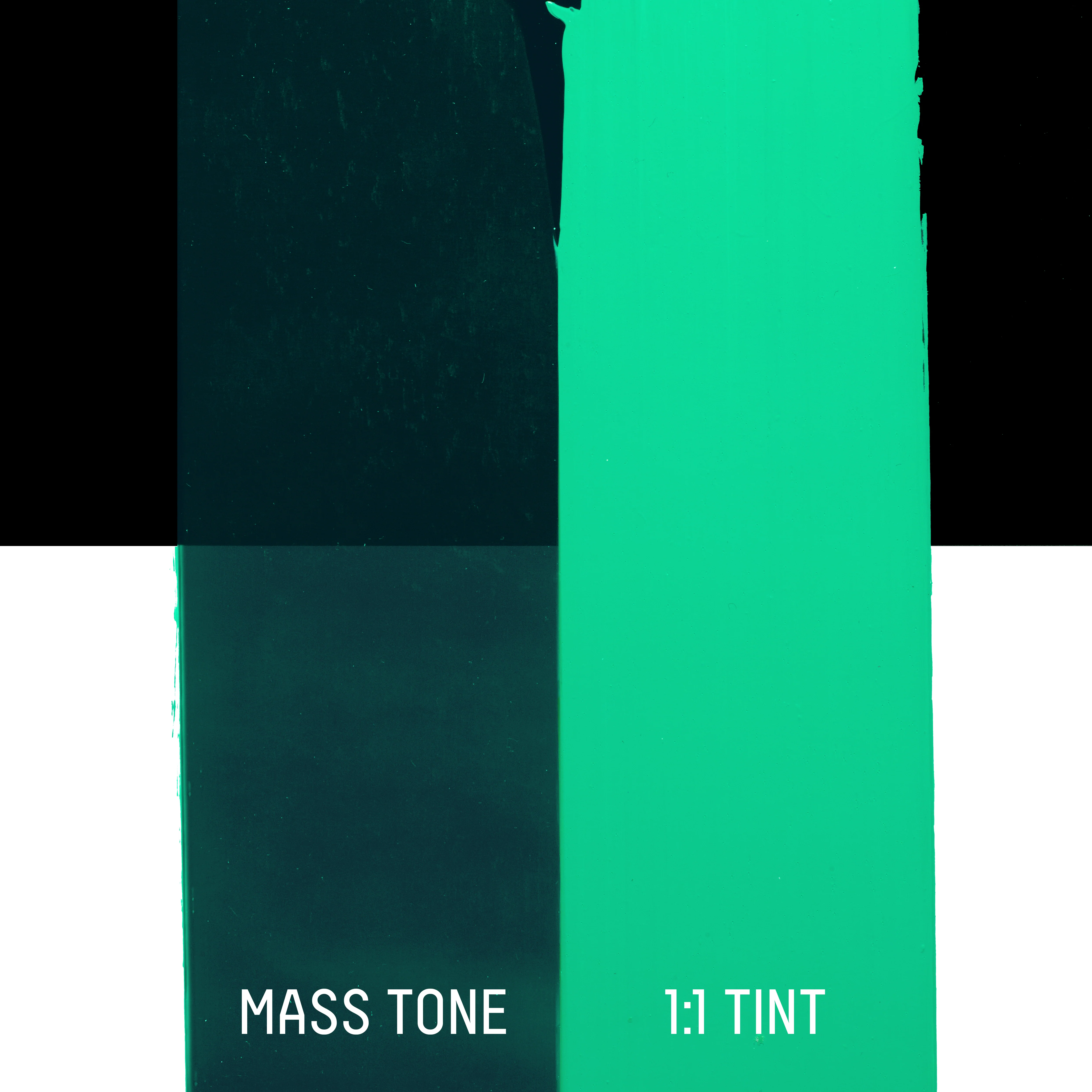 Professional Heavy Body Acrylic - Transparent Viridian Hue - Image 3