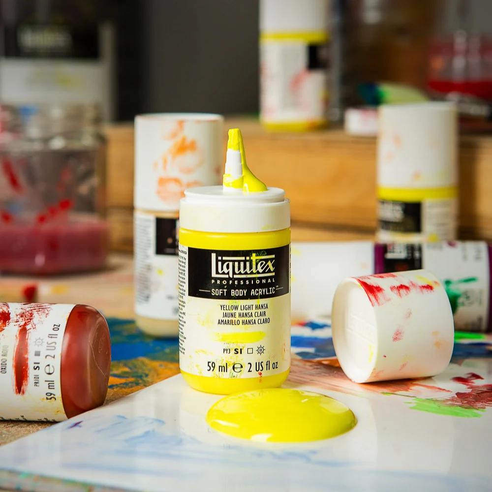 Professional Soft Body Acrylic - Muted Green - Universal - Image 6