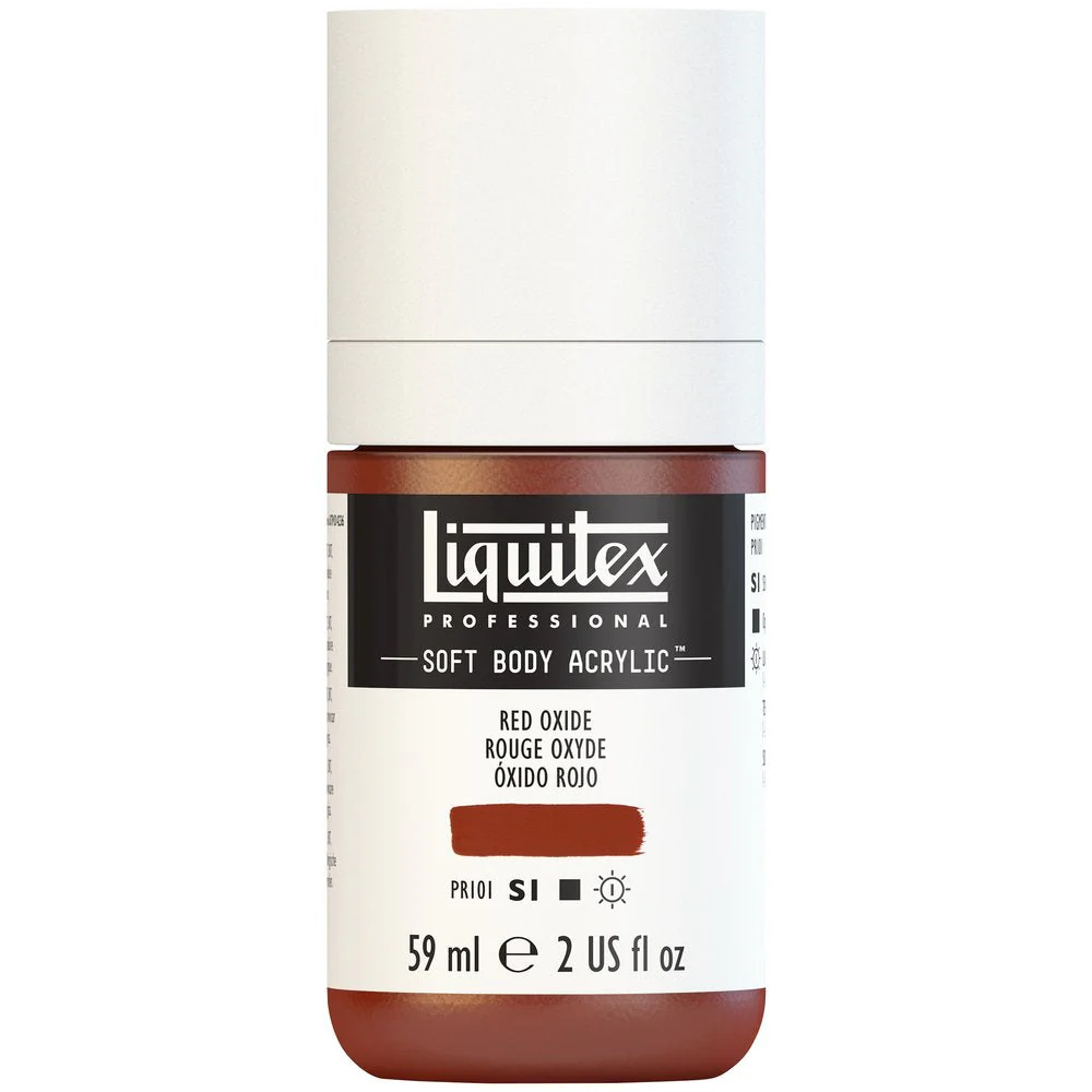 Professional Soft Body Acrylic - Red Oxide - Universal - Image 2
