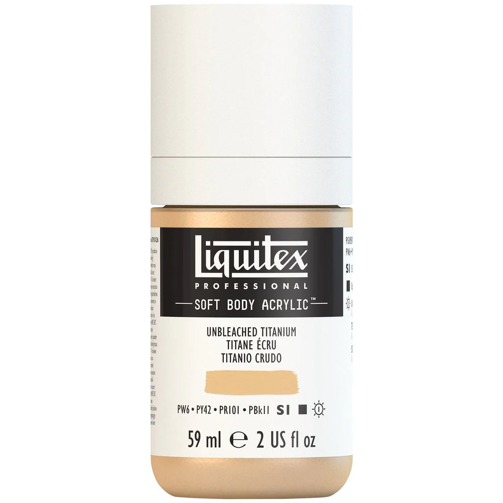 Professional Soft Body Acrylic - Unbleached Titanium - Universal - Image 2