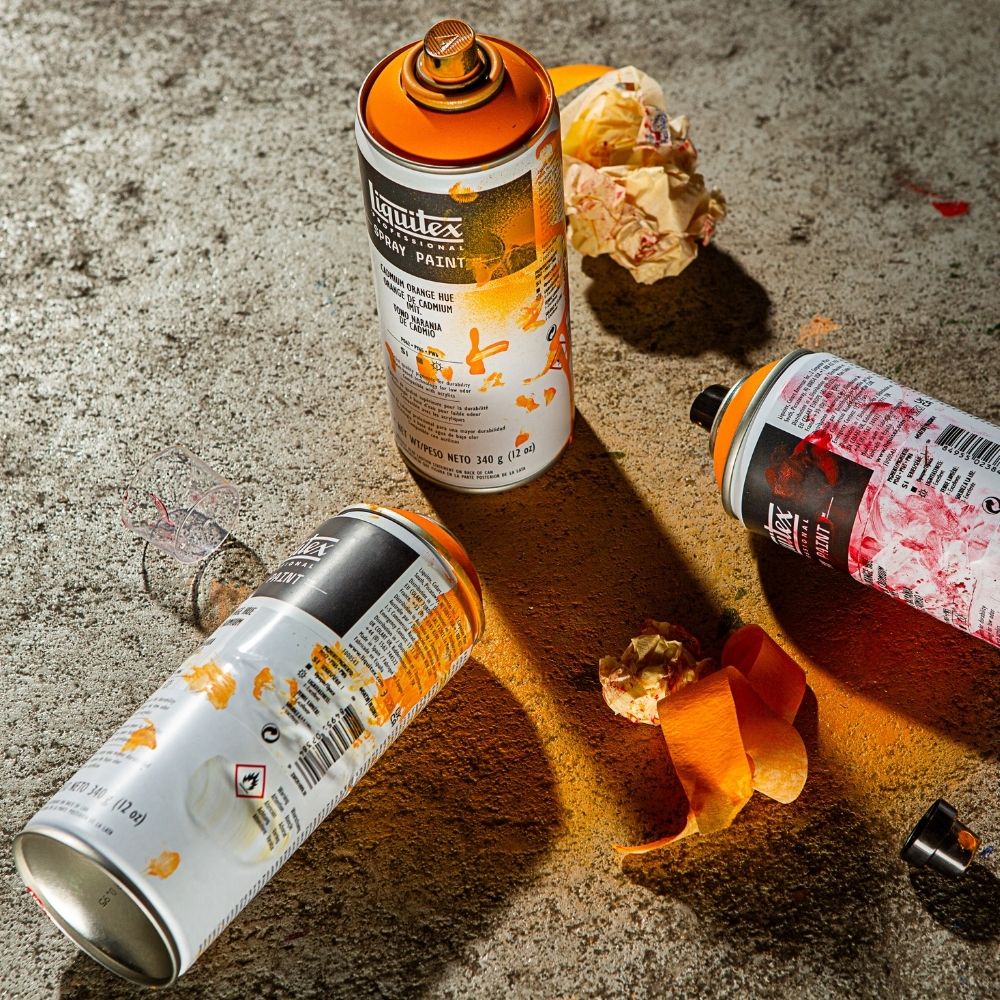 Professional Spray Paint - Cadmium Red Deep Hue - Image 3